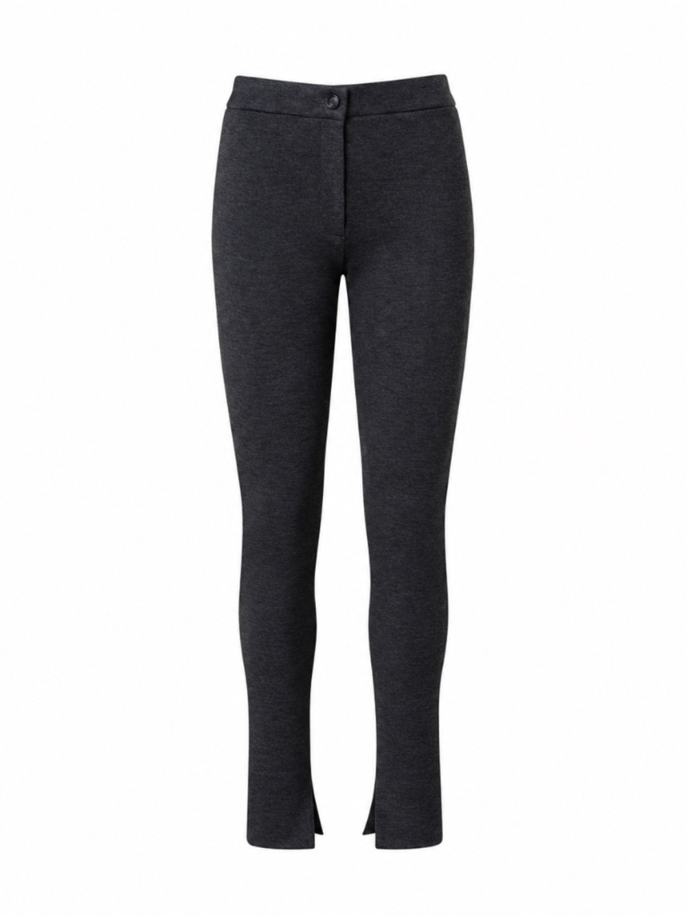 Akris Friatte split-cuff jersey leggings in Charcoal